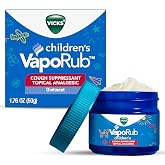 Vicks Children's VapoRub, Topical Cough Suppressant and Analgesic, Relieves Coughs and Minor Aches and Pains, Clinically Prov