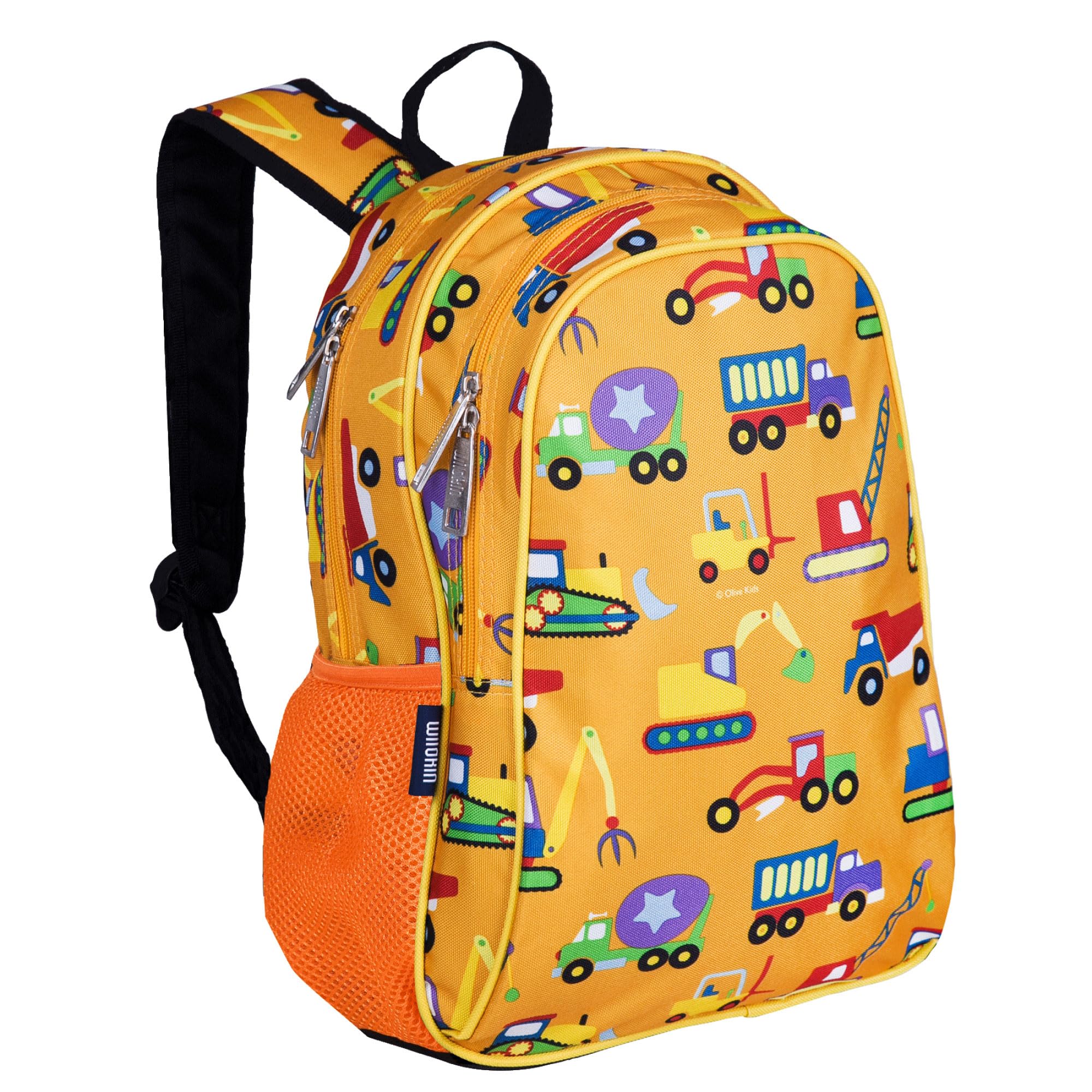 Wildkin Kids Construction Backpack, Multi-Colour