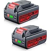 DASNITE 2Pack 20V 7.0Ah LB2X4020 Replacement for black and decker 20v Lithium Battery Compatible with black and decker Battery LBXR2020 LBX4020 LB2X4020-OPE LBXR20-OPE LBX4020 for Cordless Power Tools