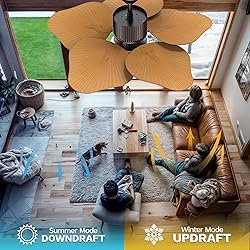 DWVO 46" Tropical Ceiling Fan with Light