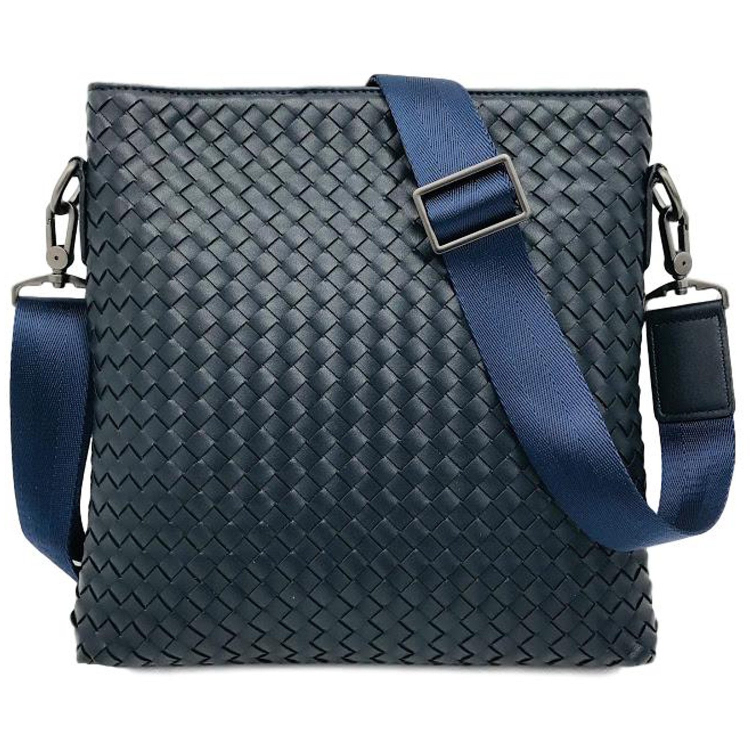 新品登場 ショルダーバッグ レザー 本革 ショルダーバッグ メンズ Bellezza La 斜め掛け 脱着式 ネイビー B078xcc6vj イントレチャート 人気 対応 Ipad 2way 楽天カード分割 Www Aiq Aiq Com Mx