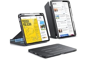 ESR for iPad (A16) 11th Generation Case, iPad (A16) 11th/10th Gen Case (2025/2022), Vertical Stand Cover, Multi Stand Angles,