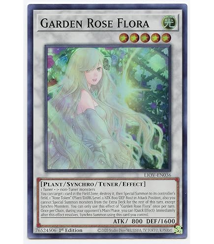 Amazon.com: Garden Rose Maiden - LDS2-EN113 - Secret Rare - 1st