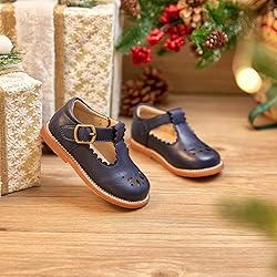 Toddler Little Girl Navy Blue Mary Jane Dress Shoes