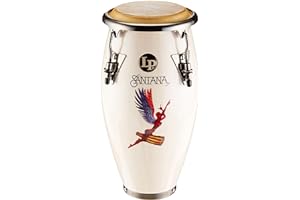 Latin Percussion Santana Mini Conga, White