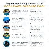 Cool Paws Foldable Paddling Pool for Dogs & Kids – S–XL, Leakproof view 8