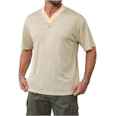 SOLY HUX Mens Jersey Y2k Baggy Shirts Graphic Tees Oversized Tshirts | V Neck, Summer Tops
