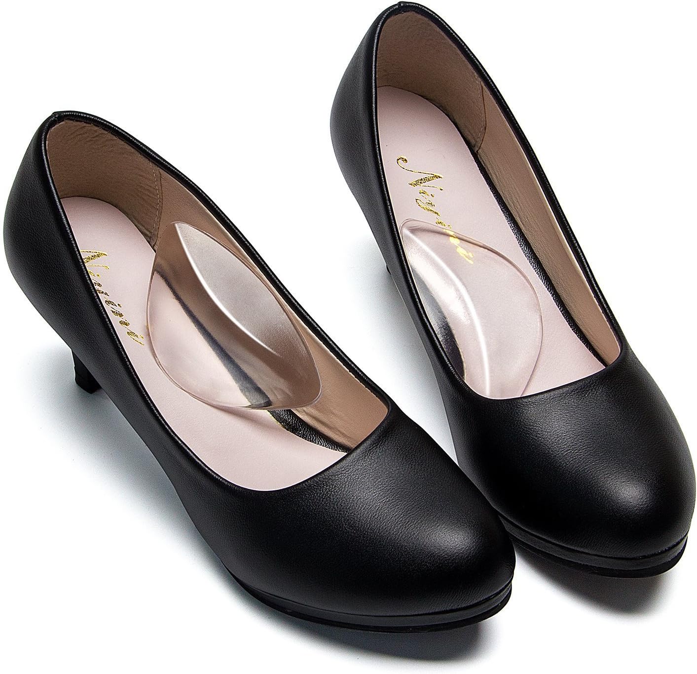 Dr.Pedi Transparent Adhesive Arch Pad Arch Support Gel Insole for Flat Foot Women & Men, Adhesive Foot Insert for Shoes, Sandals, Flip Flops Plantar Fasciitis: Health & Personal Care