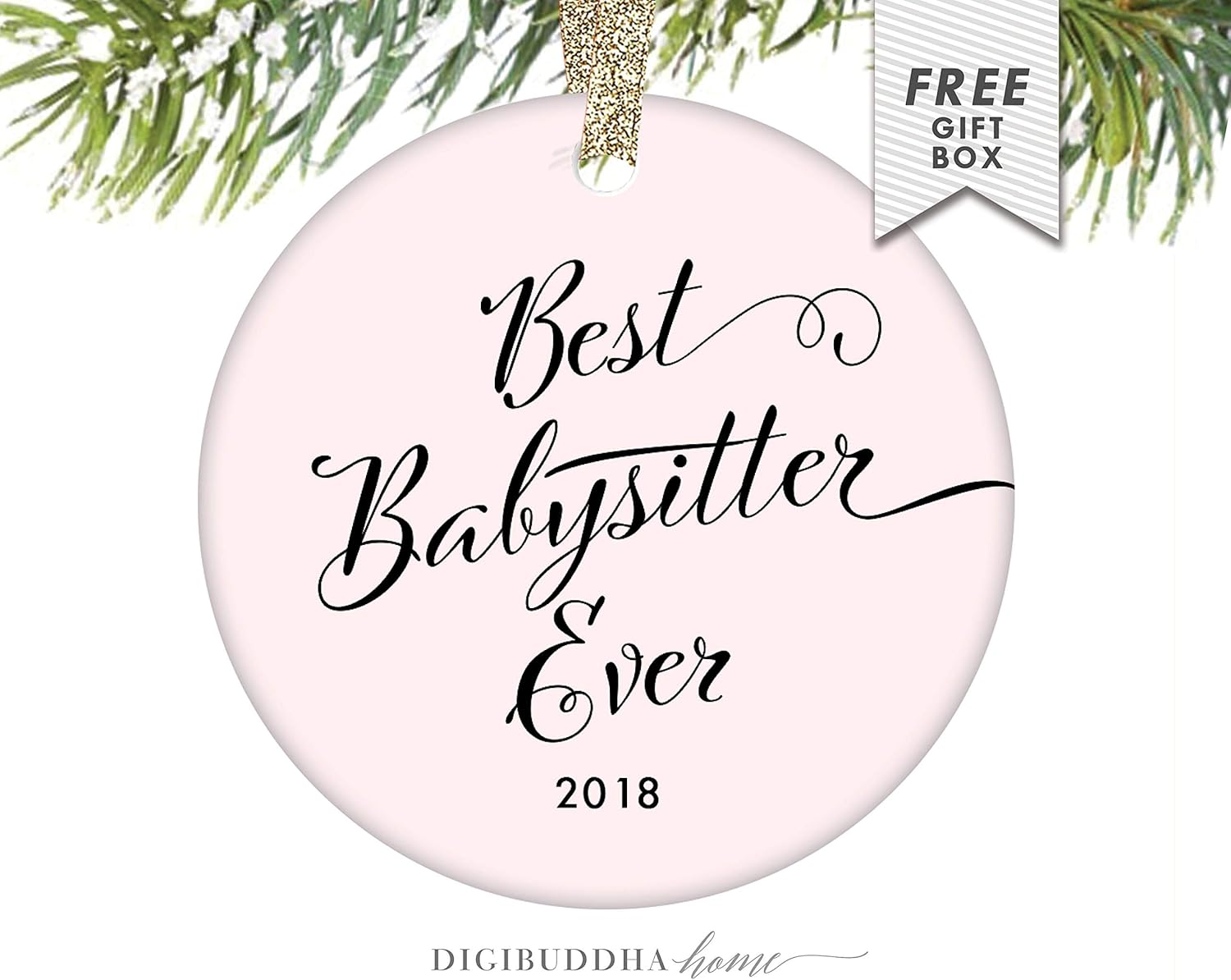 teenager christmas ornament