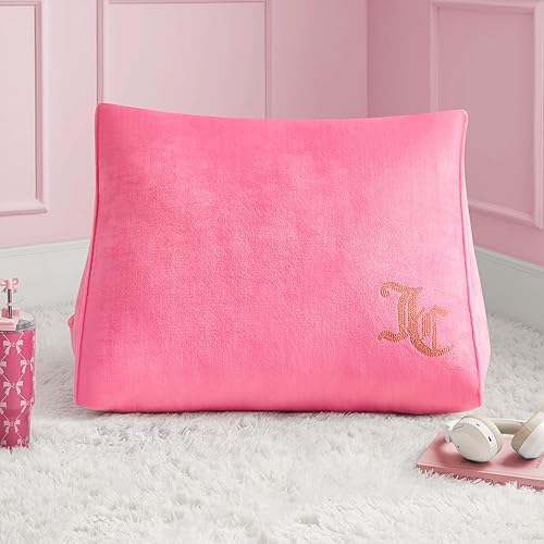 Juicy Couture Rhinestone Wedge 24" x 18" Pillow, Hot Pink - Amazon deal for $43.35