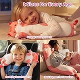 Mewaii 28in Long Cat Plush Pillow Pink Cute Hugging Plush Toy view 6