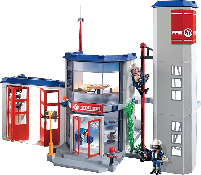 parque de bomberos playmobil