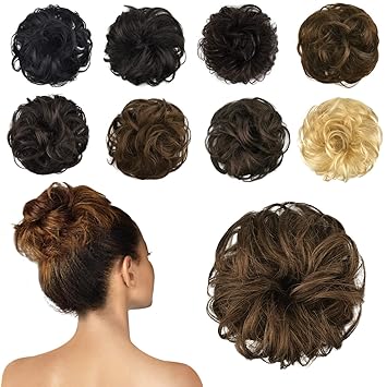 Amazon Com Feshfen 100 Human Hair Scrunchies 27 Strawberry
