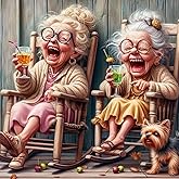 GUMITOON Diamond Art Kits for Adults-Full Drill Diamond Dots Paintings for Beginners, Round 5D Paint with Diamonds Pictures Gem Art Painting Kits DIY Crafts Kits 14