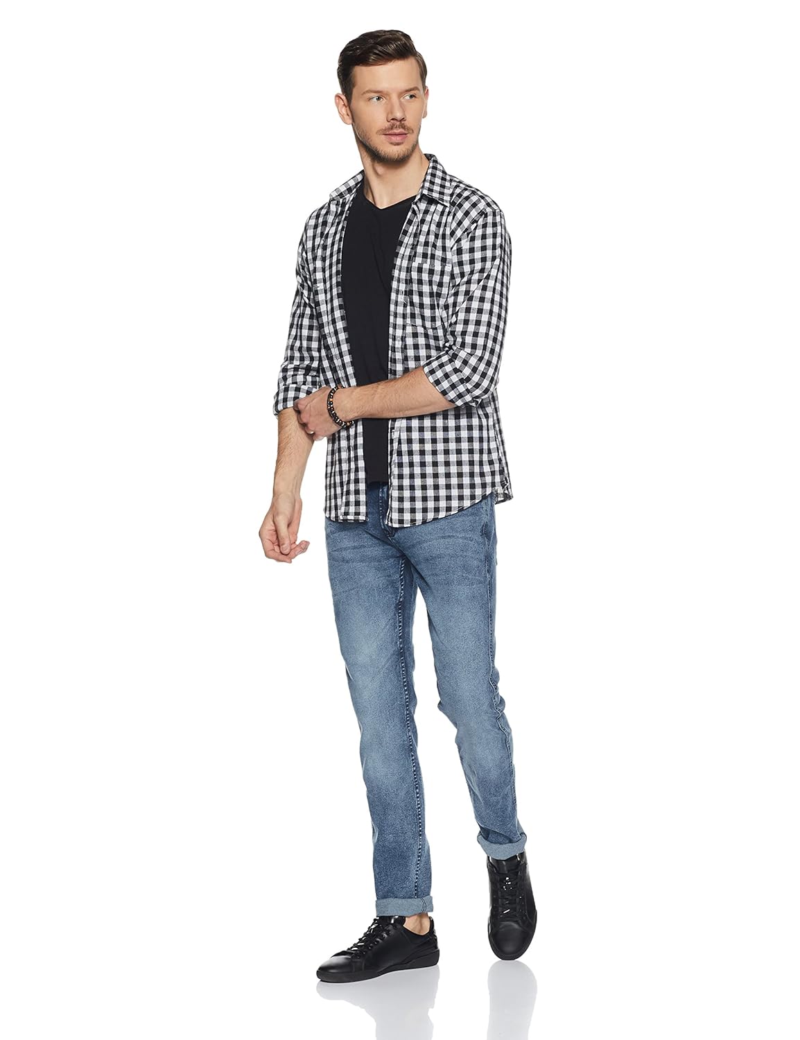 peter england men's skinny fit jeans