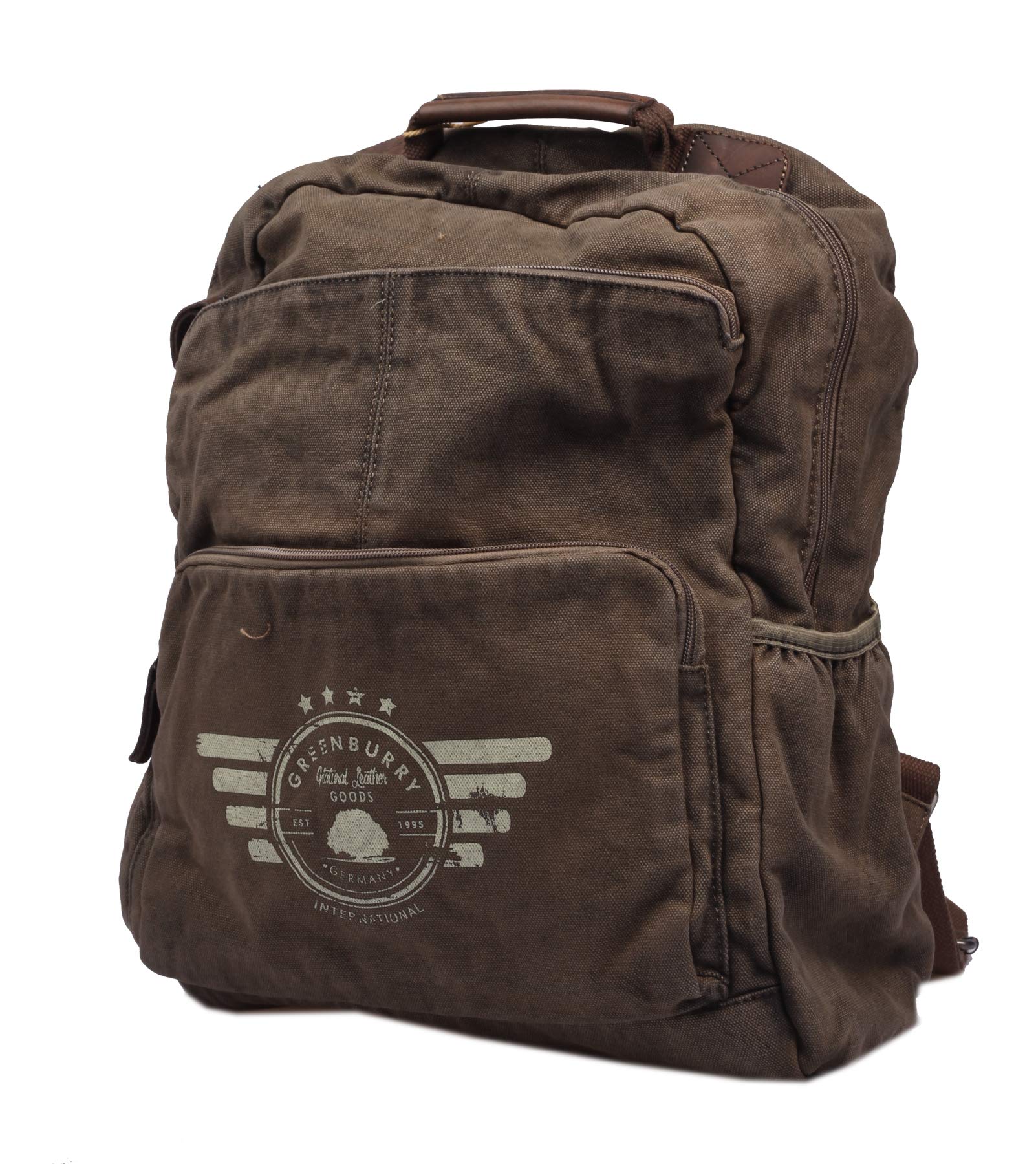 Greenburry Vintage Aviator backpack 43 cm laptop compartment