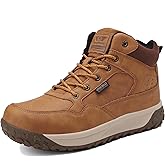 ARRIGO BELLO Mens Snow Boots Warm Fur Lined Hiking Boot for Men Winter Anti Slip Outdoor Trekking Shoe Size 8-12