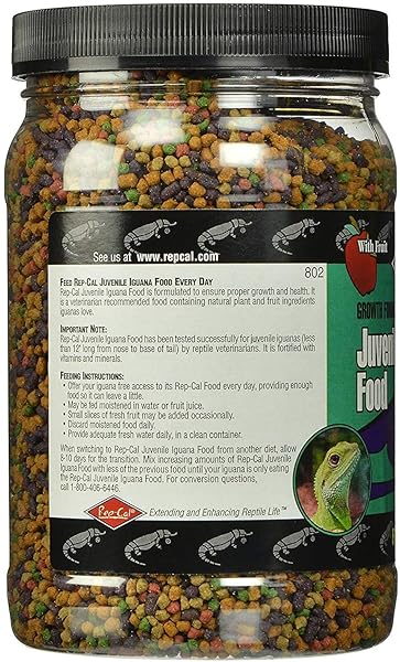 REP-CAL SRP00802 JUVENILE IGUANA FOOD, 14.5-OUNCE