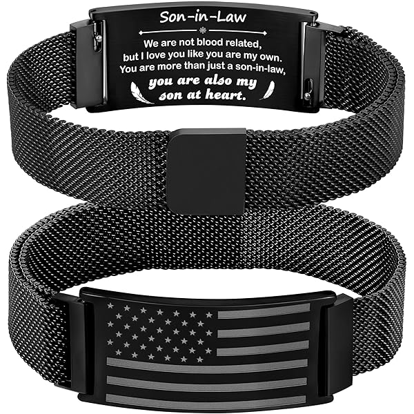 Infinity Love Leather Bracelet For Men - Gift Set With Box & Cards - View #3