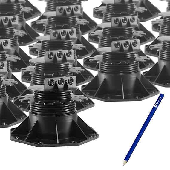 24 Stück Beko Stelzlager 60-140 mm