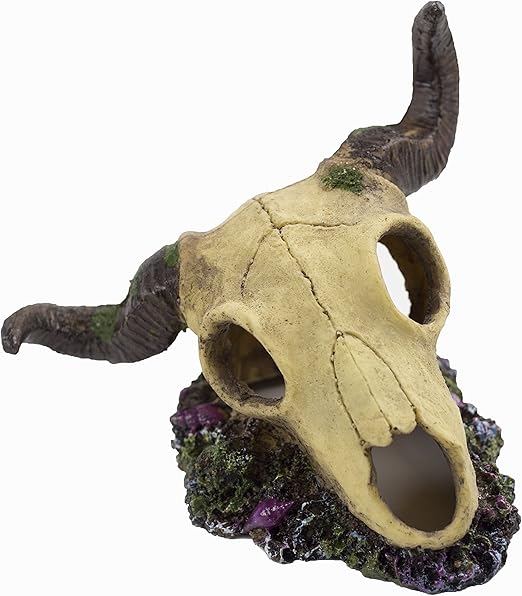 skull aquarium decorations