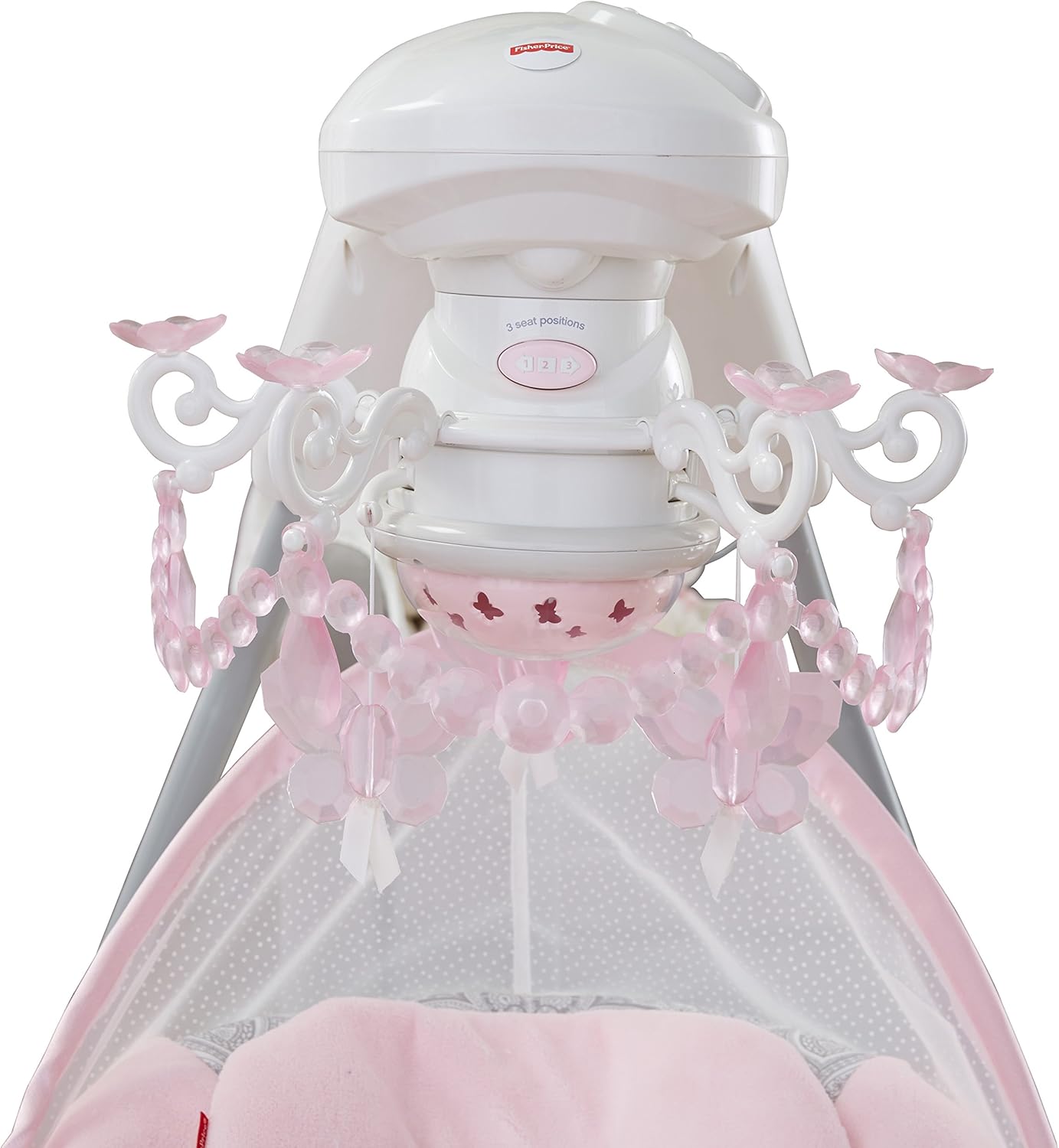 fisher price chandelier baby swing