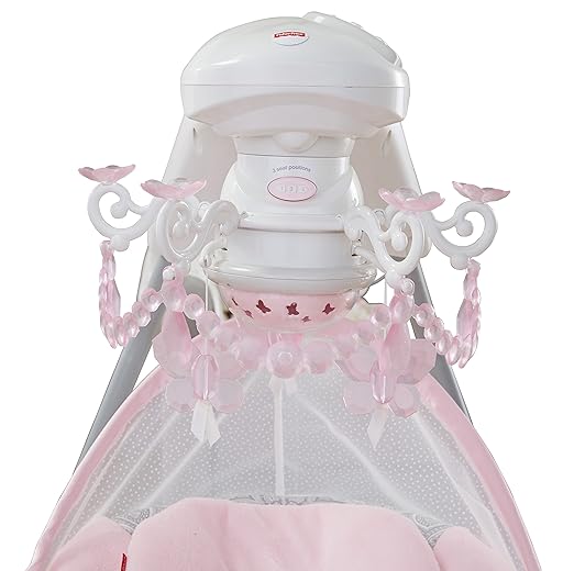 rose chandelier swing