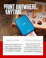 Canon Zoemini 2 Printing Kit Navy Blue Bluetooth 5.0 USB-C Fast Charge view 3