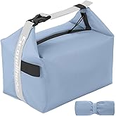 Scandihome Lunch Bag for Women & Men Fresh Keep Lunch Box, Small Leakproof Cooler Bag Food Lunch Containers High Capacity Reusable Loncheras para Mujer for Work, Office, Picnic, Travel (Blue)