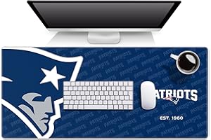 YouTheFan NFL New England Patriots Logo Series Desk Pad