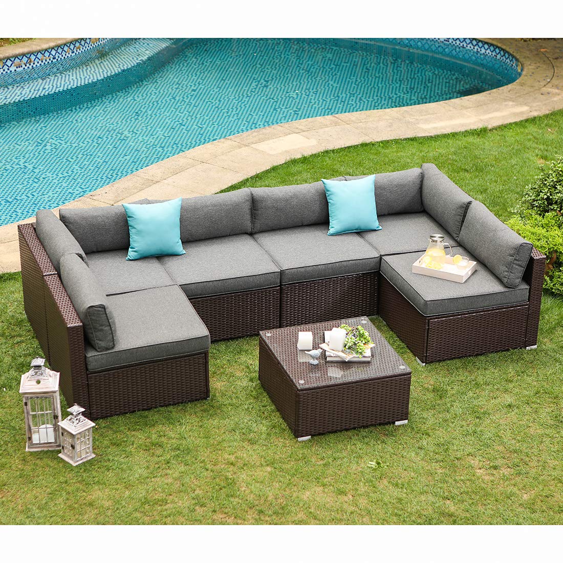 Best outdoor furniture pillow covers sectional