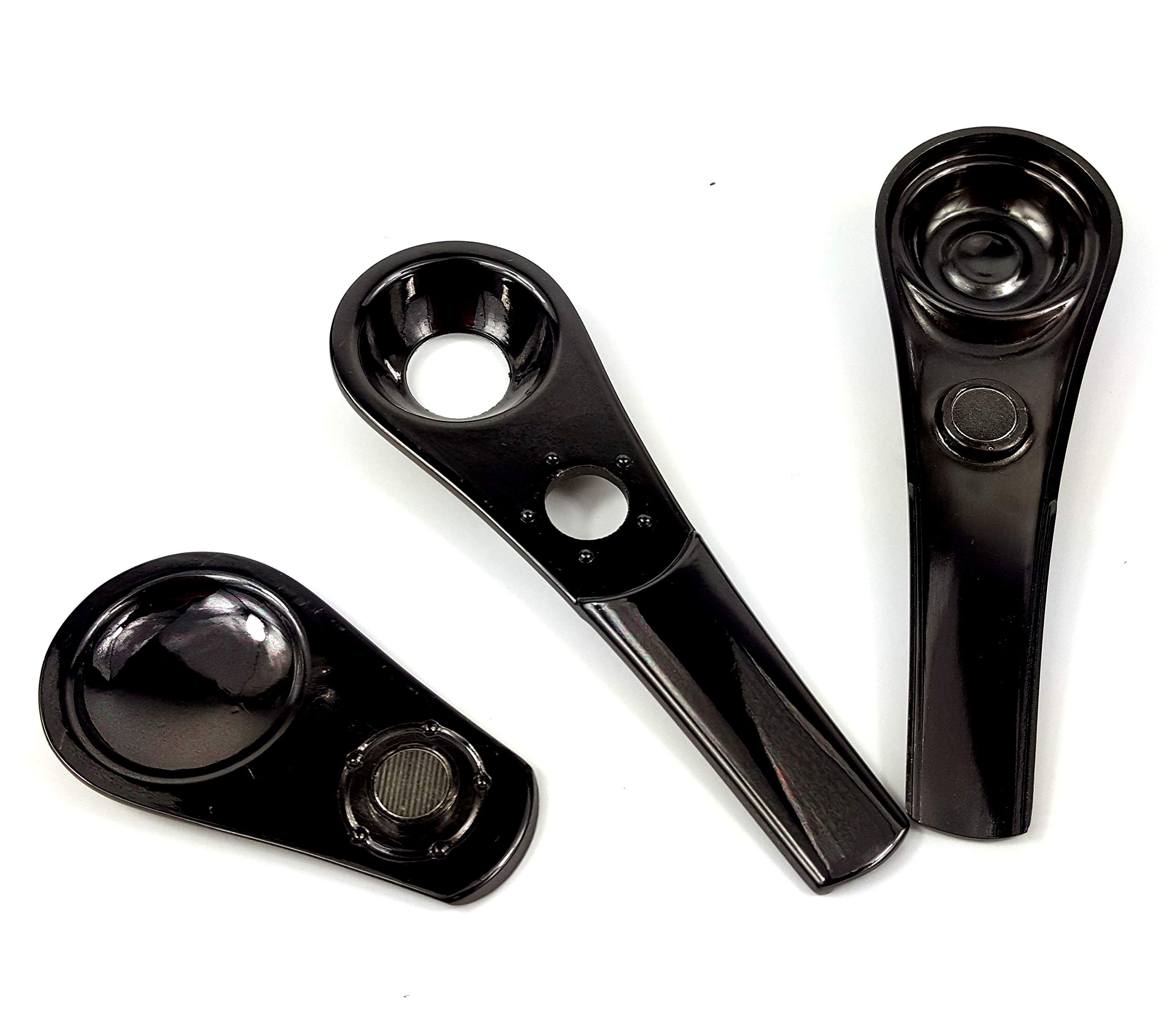 Innovative Screenless Tobacco Smoking Pipe Streamlined Design Easy