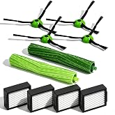 JoyBros Replacement Parts Kit for iRobot Roomba i e j Series Robot Vacuum | Fits i2 i3 i3+ i4 i4+ i6 i6+ i8 i8+, E5 E6 E7J7 J8 J9 1 Rubber Brushes, 4 Filters &amp; 4 Side Brushes