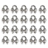 HEVERP 20PCS 1/8 Inches M3 Stainless Steel Wire