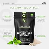 ALPHA01 Organic Psyllium Husk 5000mg 90 Vegan Capsules Prebiotic Fibre view 2