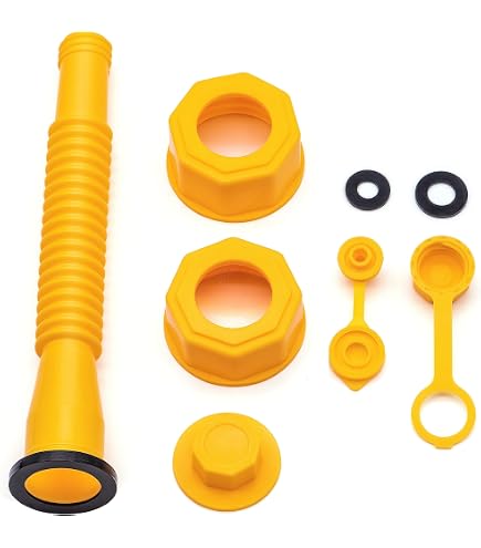 thumbnail image 2 of 5 Yellow Blitz Replacement Spout Caps – Fits #900302 900092 900094, Aftermarket 2 of 4