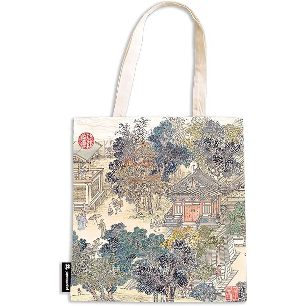 Lotus River Tote Bag by Paperblanks (Living with Yuko