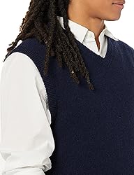 Amazon Essentials Men's Lambs Wool Sweater Vest