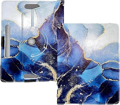 Selling United 10" 10.1" Tablet Case Folio Stand Magic Leather 360 Rotating