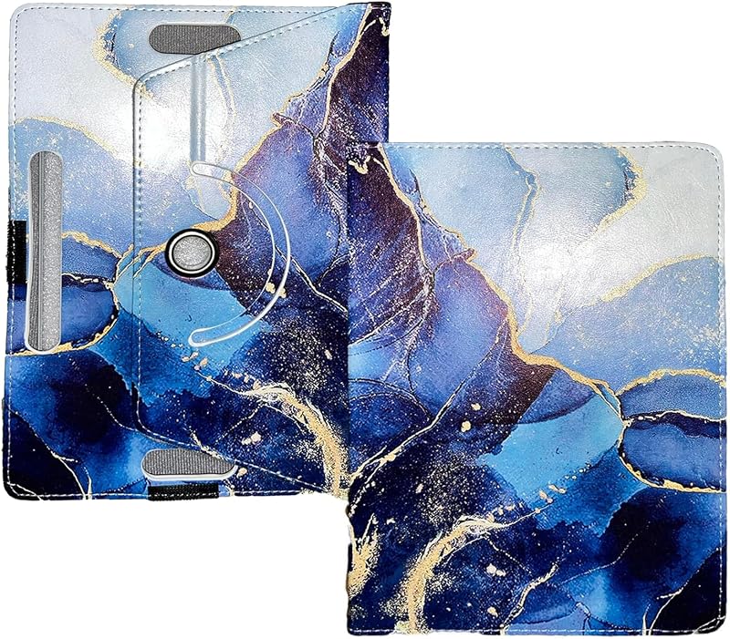 Selling United 10" 10.1" Tablet Case Folio Stand Magic Leather 360 Rotating