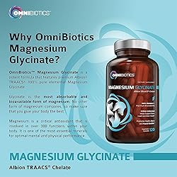 OmniBiotics Magnesium Glycinate Supplement – with