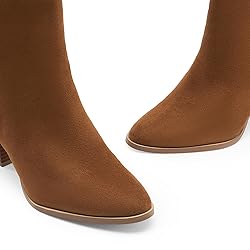 DREAM PAIRS Women's Ankle Boots Chunky Block Heel
