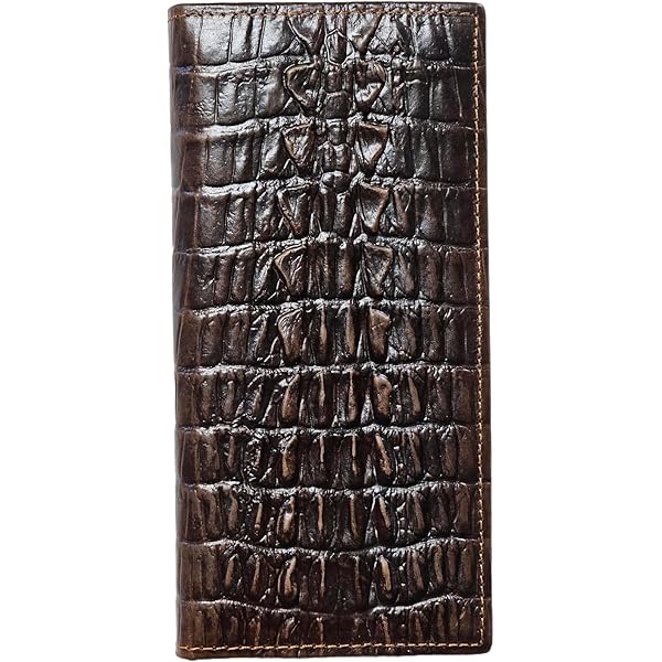 Amazon.com: NIUCUNZH Genuine Leather Cool Long Wallets for Men