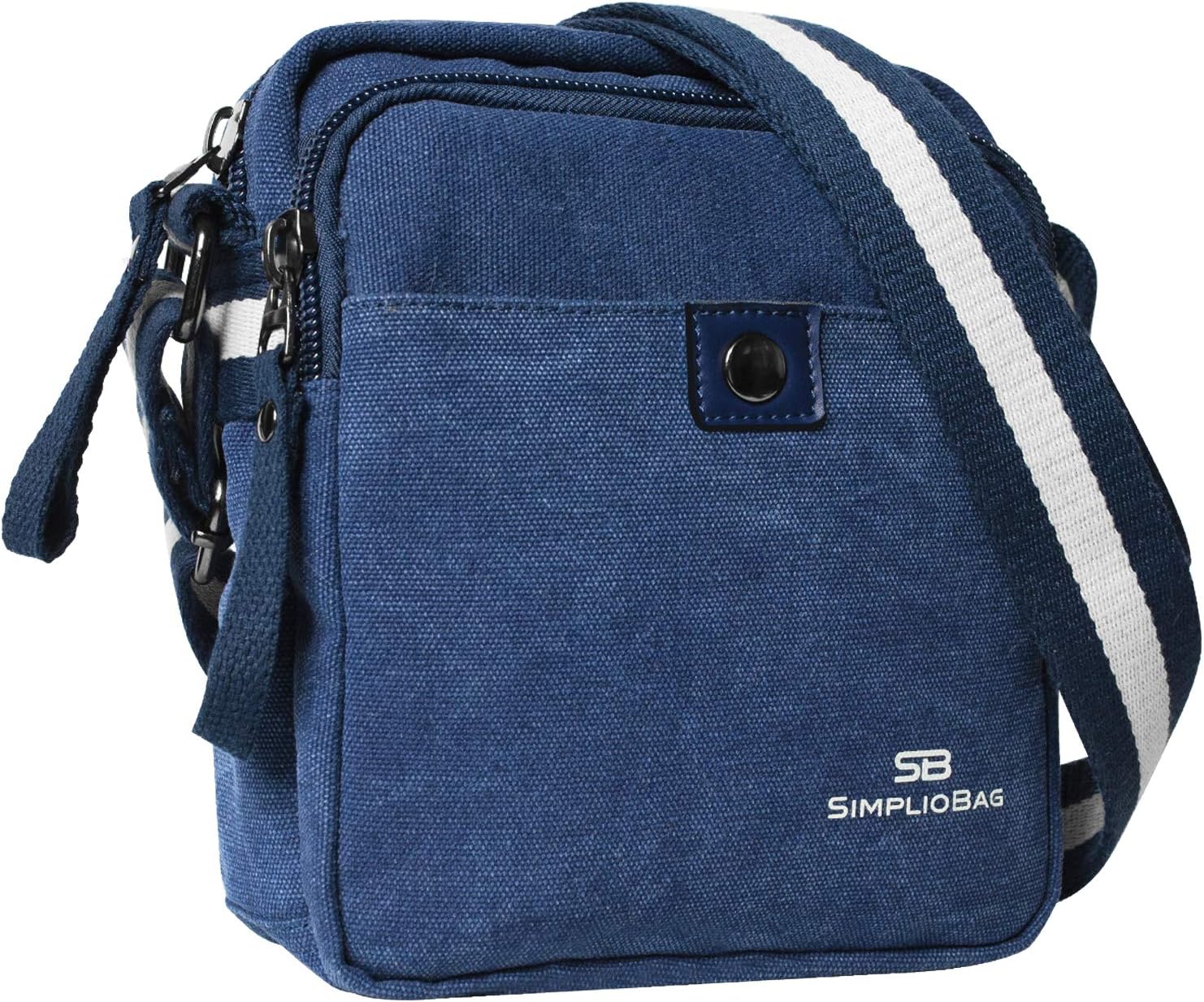SIMPLIO Small Messenger Bag for Men & Women | Canvas Purse For Men | Stylish Carry Field Bag