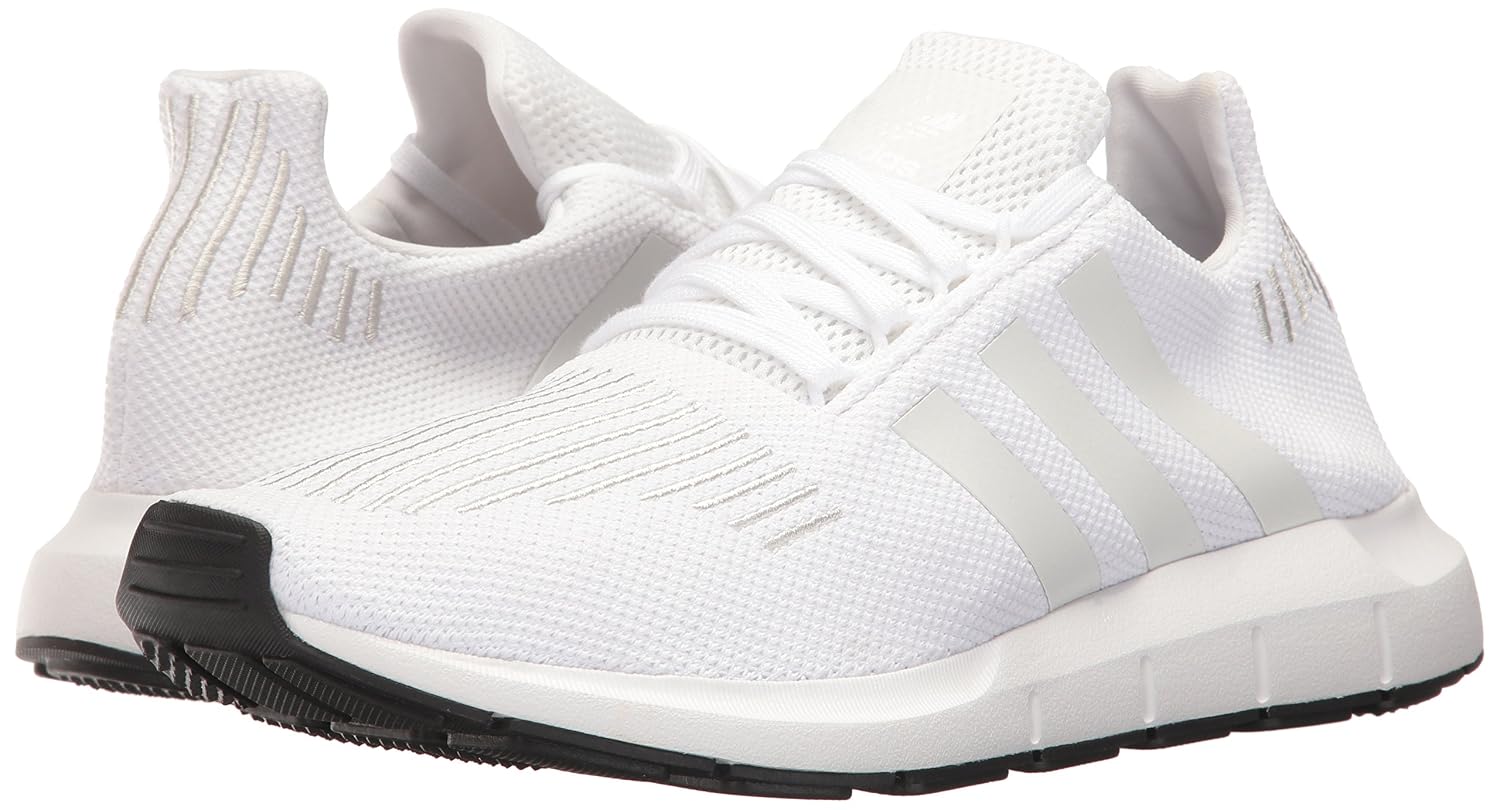 adidas swift run white and crystal shoes