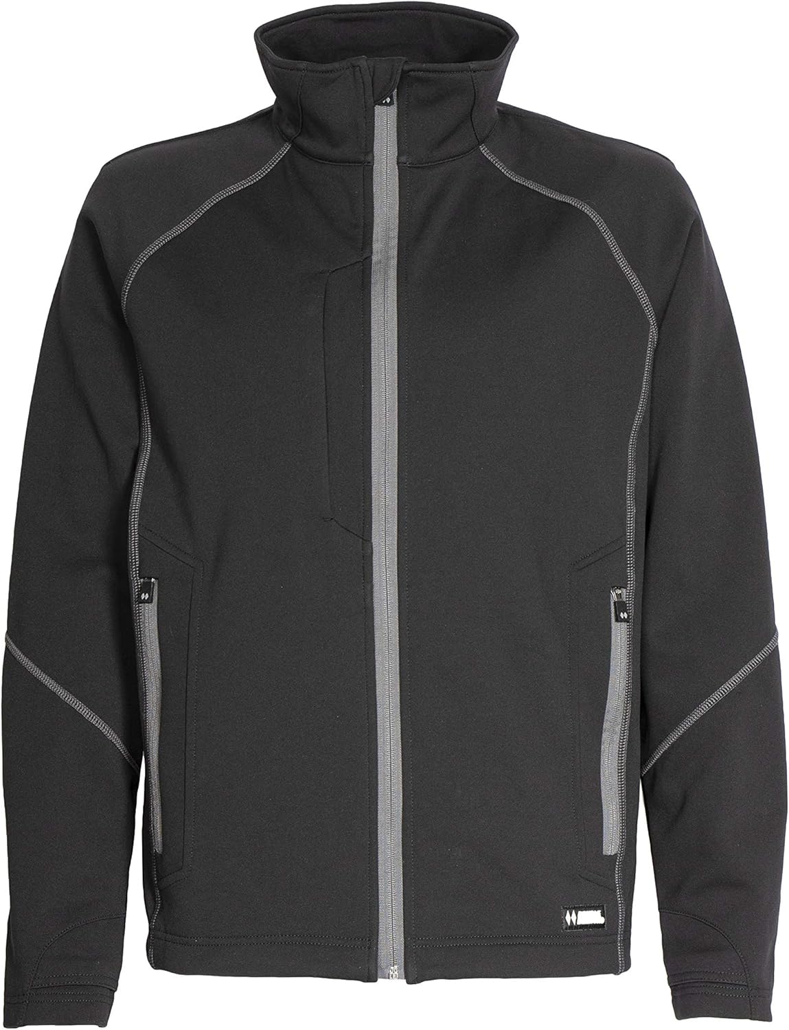 contrast stitch hoodie