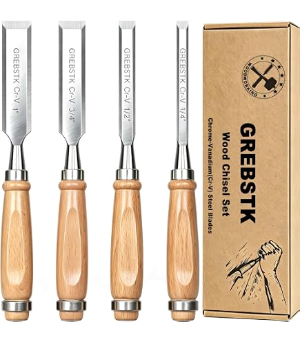 Narex Czech Steel Premium 4 pc Set True Imperial 1/4, 1/2, 3/4, 1