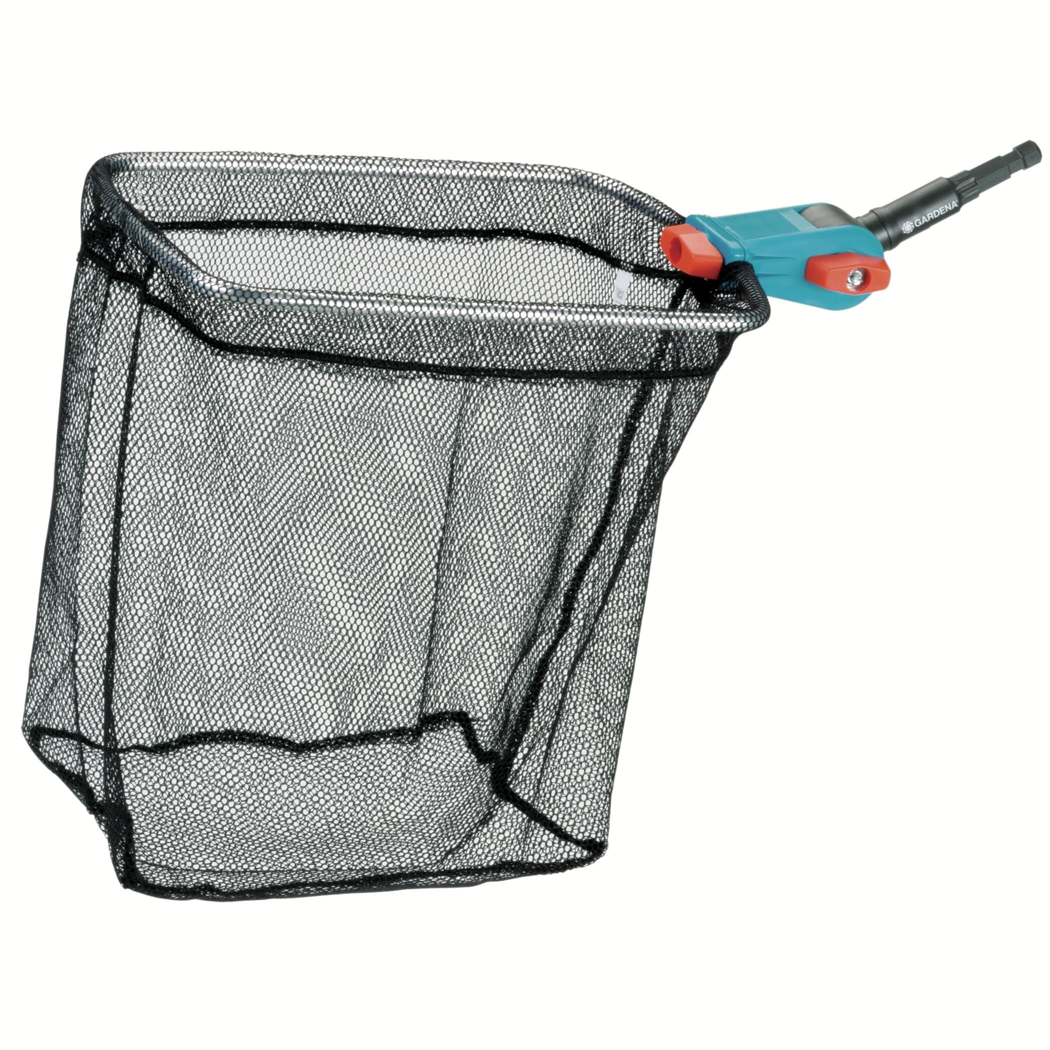 GARDENA combisystem Pond Cleaner Vario 2: Pond Landing Net, including fine mesh net, ideal garden accessories for easy cleaning of the garden pond, suitable for all combisystem handles (3230-20)
