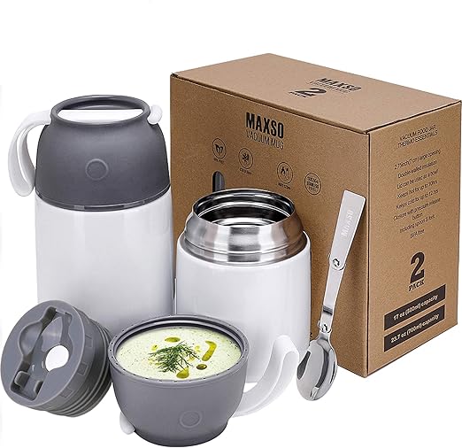 thermos food jar 2 pack