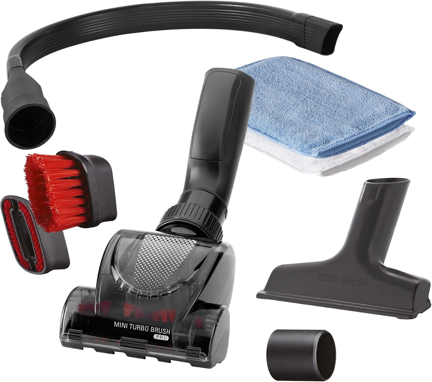 Rowenta zr001110 Cleaner Cylindrical and Accessory for Vacuum Cleaner, Black